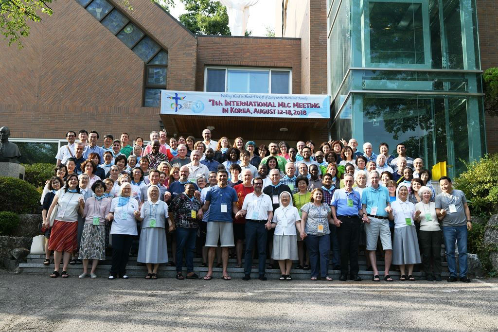 Participants à la 7ème rencontre internationale des CLM en Corée